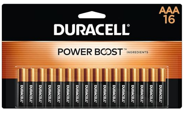 Duracell Coppertop AAA Alkaline Batteries