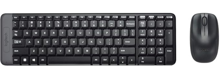 Logitech MK220 Combo Teclado Compacto y Mouse