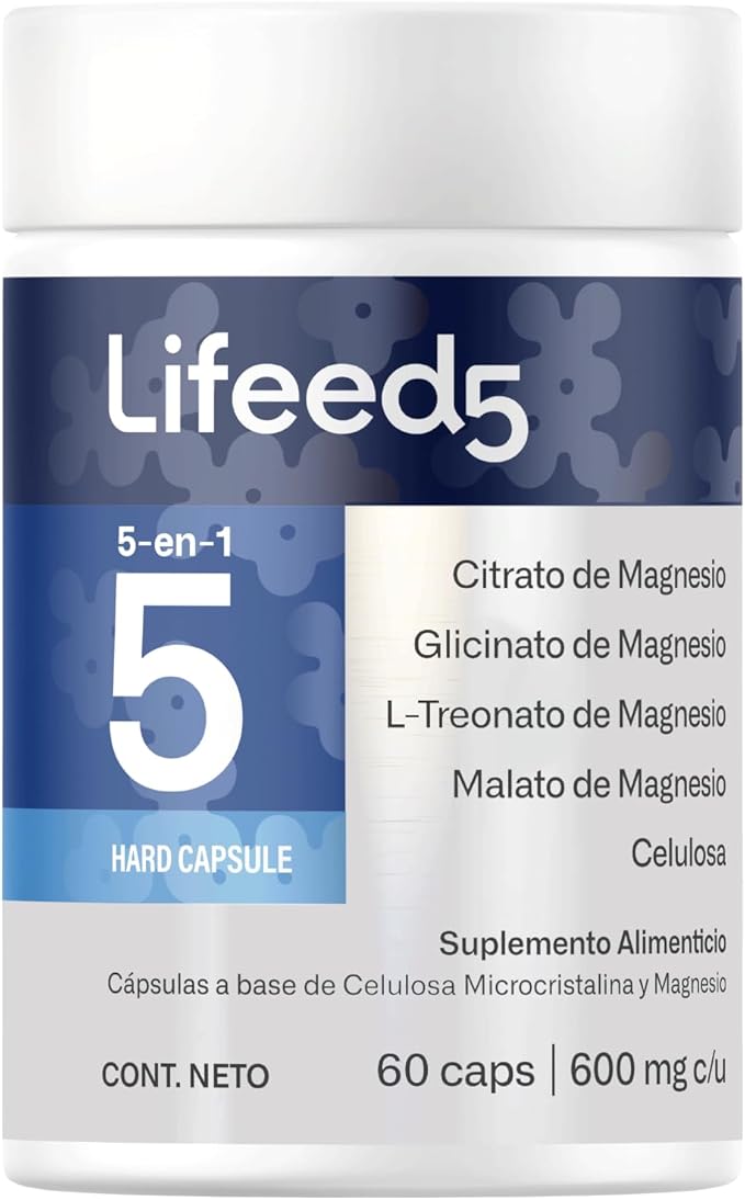 LIFEED Magnesio Blend 60 Cápsulas