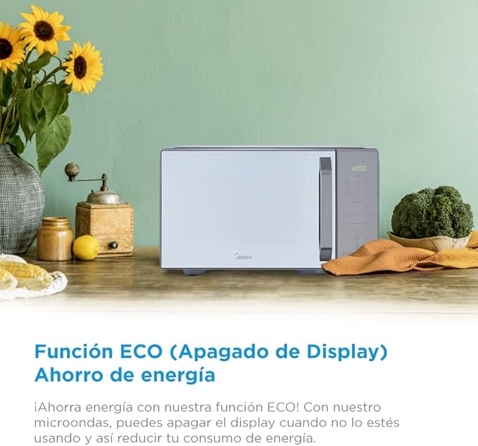 Midea-Horno de Microondas 1.1 Pies Cúbicos