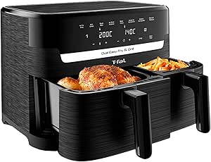T-fal Freidora de Aire Dual de 8.3 L