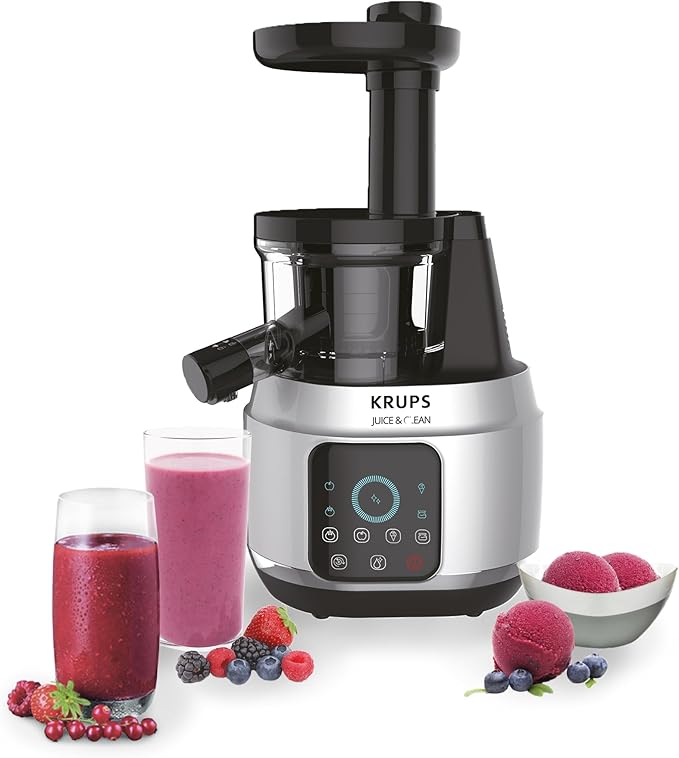 KRUPS Extractor Juice and Clean de Jugo con Display Touch