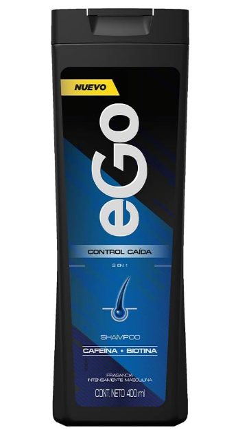 EGO FOR MEN Shampoo Control Caida 2 en 1 400ml