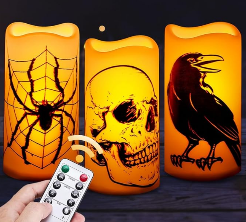Velas LED Halloween Decoración