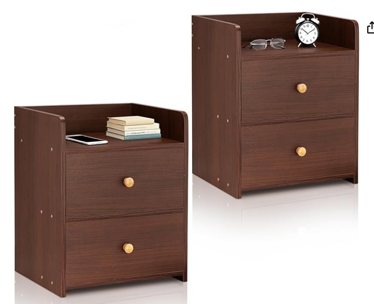 2PCS Mesita de Noche