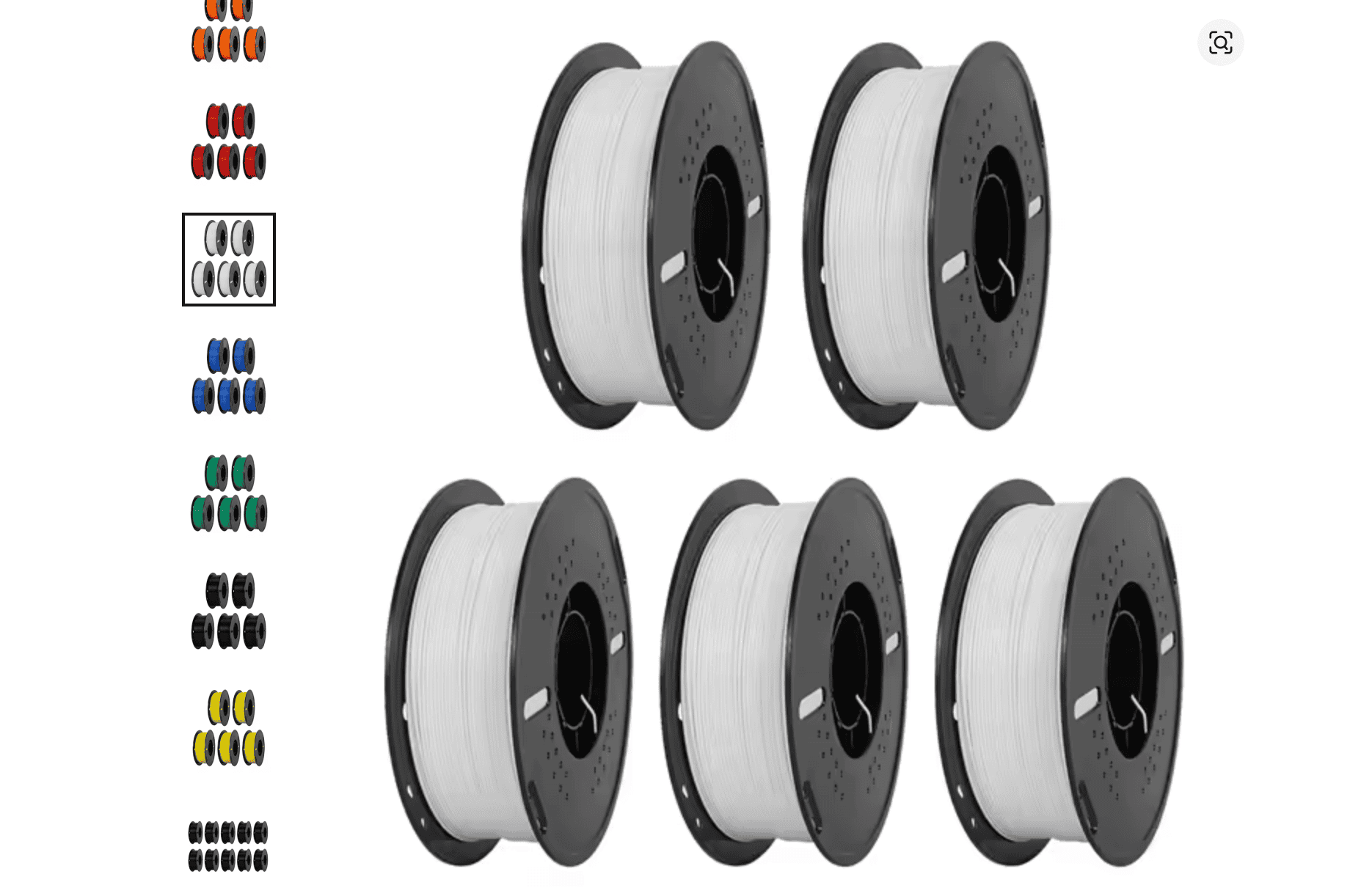 5KG de Filamento 3D Hyper PETG 1.75 mm KINGROON alta velocidad
