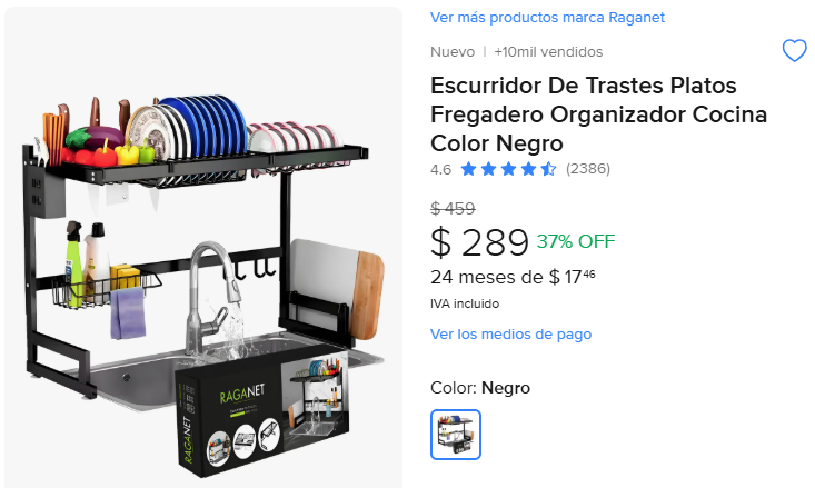 ML: Escurridor de trastes