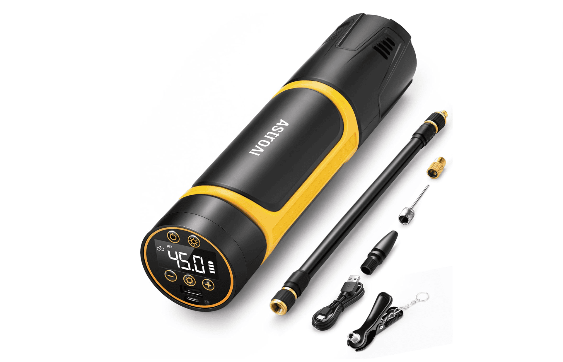 Inflador de Llantas Portátil 150 PSI batería de 4500 mAh