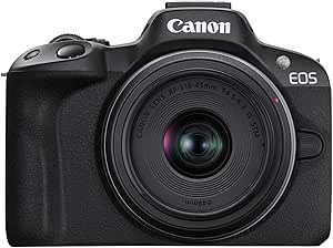 Canon cámara vlogging con RF-S18-45mm F4.5-6.3 | 24 MSI