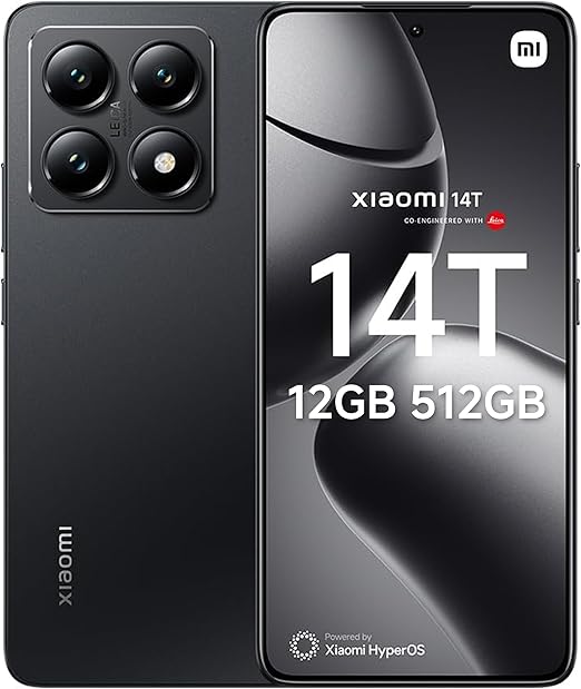 XIAOMI 14T – Smartphone 12GB+512GB | 15 MSI