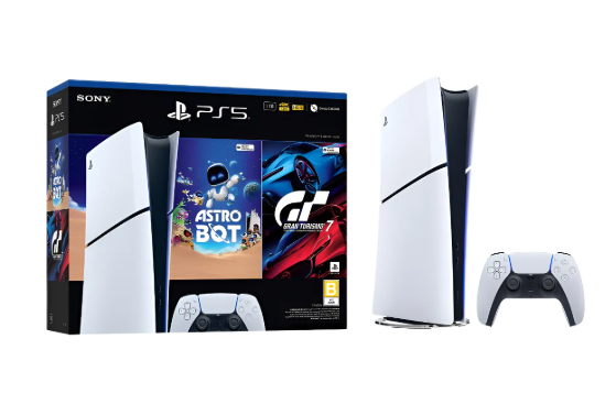 PlayStation 5 + Astrobot + Gran Turismo 7