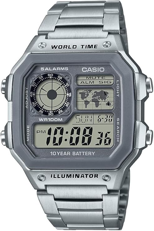 Casio AE1200WH Series para hombre | 3 MSI