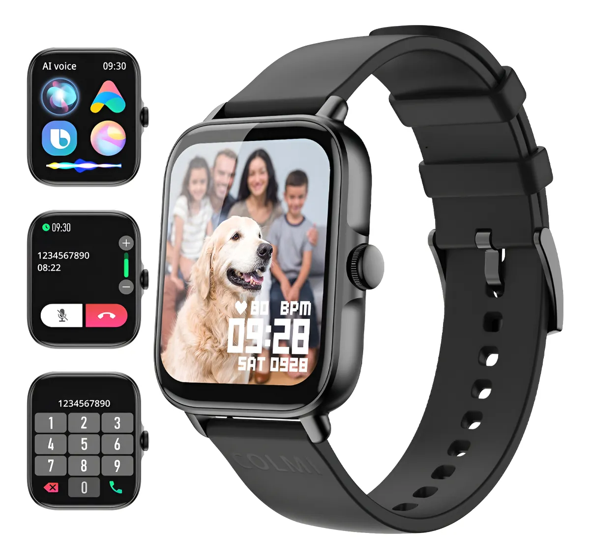ML: Reloj Inteligente Unisex con funcion de llamada