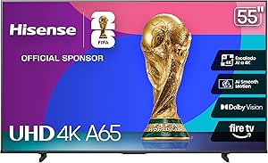 Hisense Television (Modelo 2025) Pantalla 55″ | 15 MSI