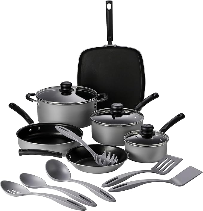 Tramontina Bateria de cocina antiadherentes 15 pz | 3 MSI
