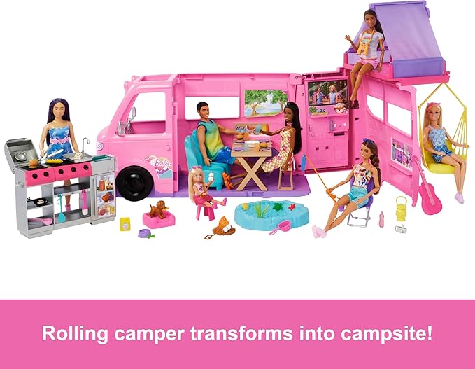 Barbie Set de Juego Camper de los sueños