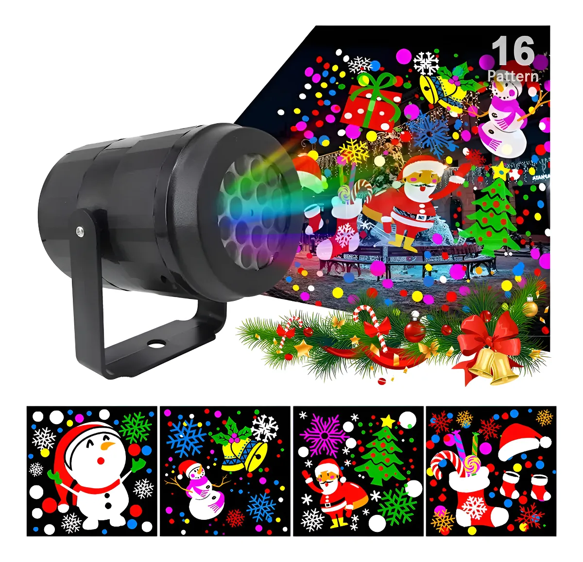 ML: Proyector Led Navideño