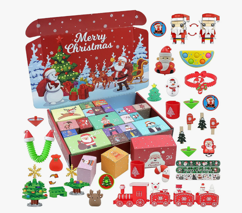Calendario Adviento con 24 Sorpresas de Navidad