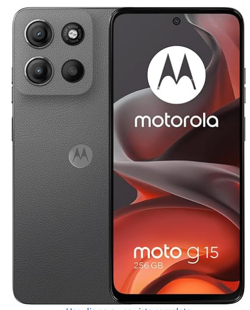 Motorola G15 Gris