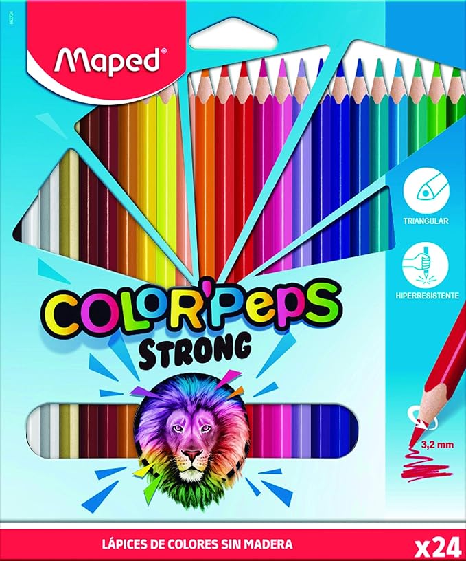 Maped –  24 Lápices de color