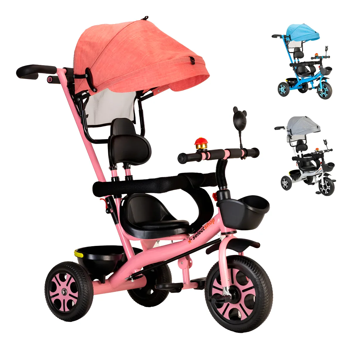 ML: Triciclo carreola infantil