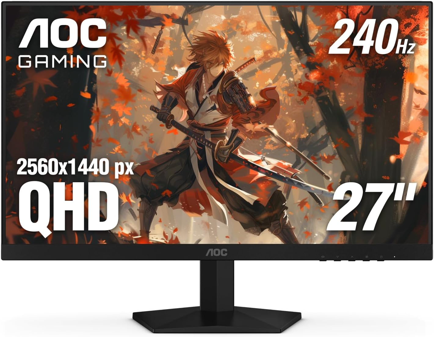 Monitor Gamer AOC Q27G41ZE 27″, QHD IPS, 240Hz