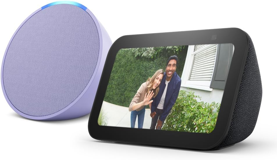 Echo Pop Bocina inteligente + Nuevo Echo Show 5