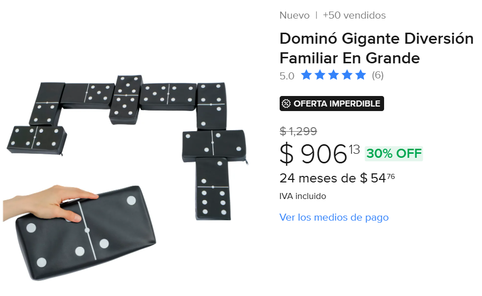 Diversión en Grande con este Domino Gigante