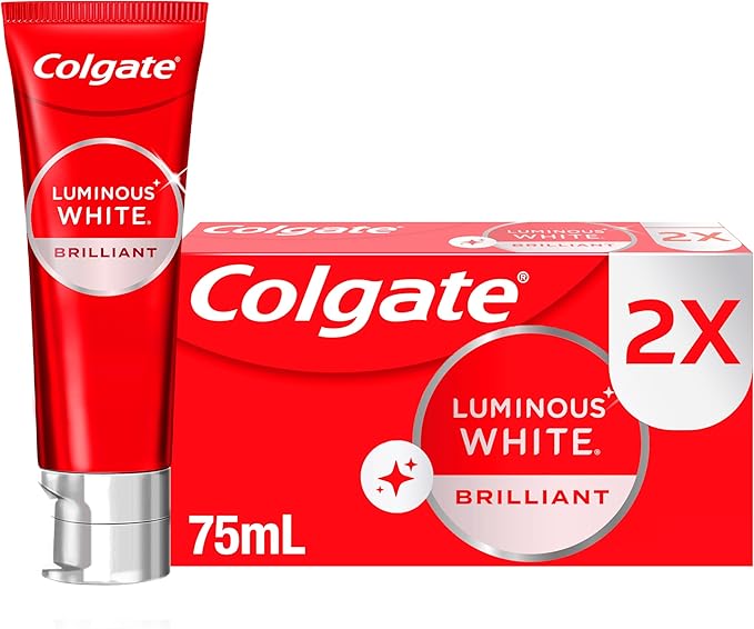 Colgate Pasta Dental Brilliant White 2×75 ml