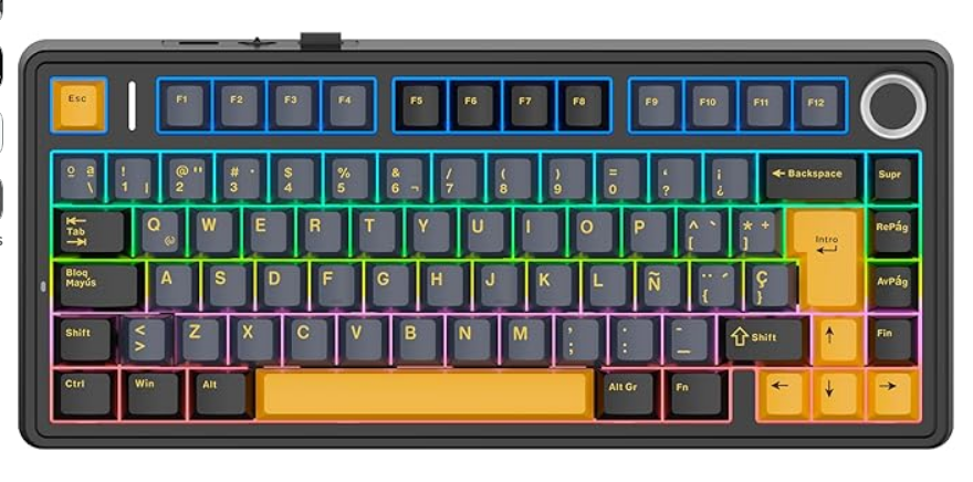 Teclado Mecánico Inalámbrico