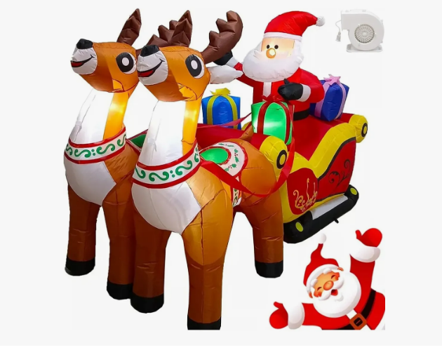 Navidad Santa Claus Trineo