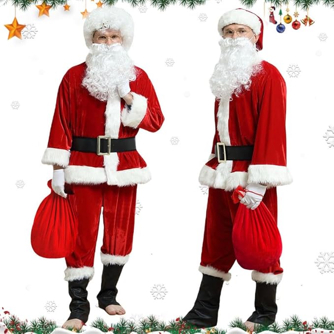Traje de Santa Claus Adulto