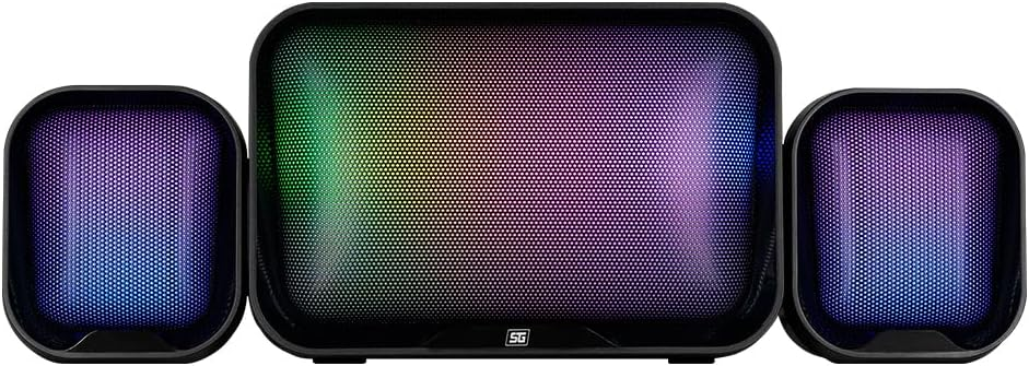 Vorago SPK-255 Bocinas 2.1 con Iluminación RGB