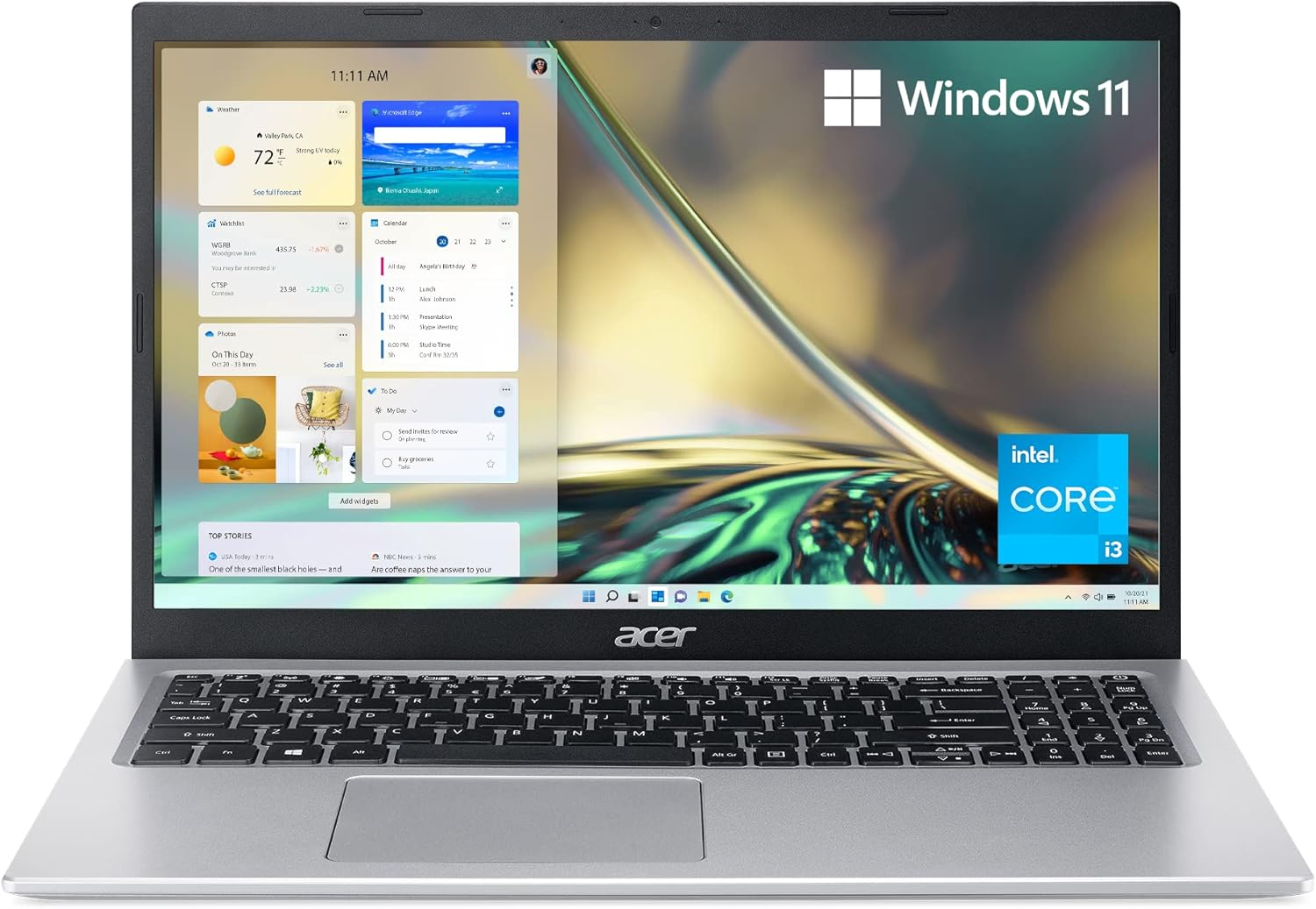 Acer Aspire 5, 15.6″ Full-HD Core i3-1115G4