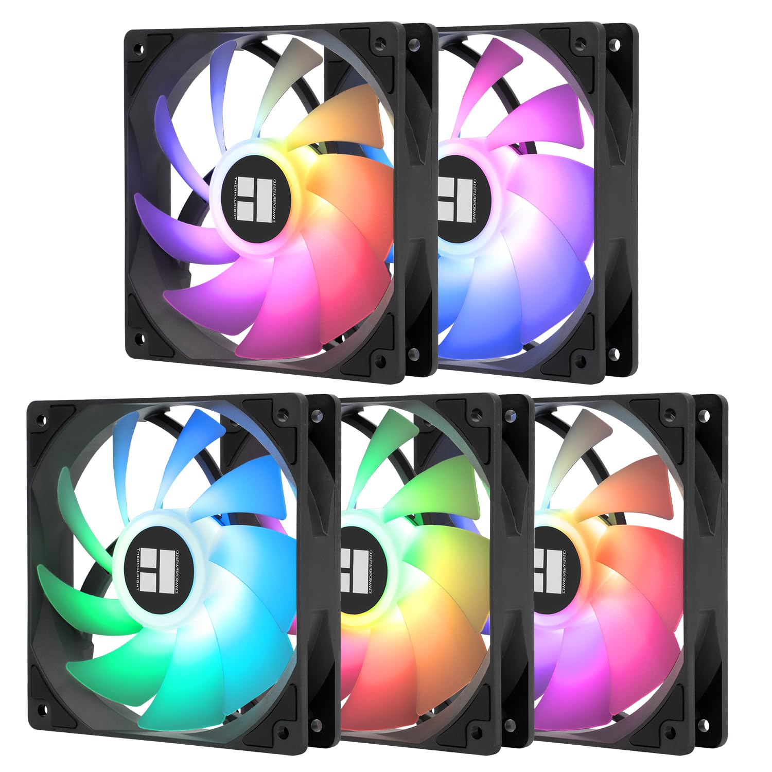 5 Coolers Thermalright TL-C12C-S X5 120mm ARGB