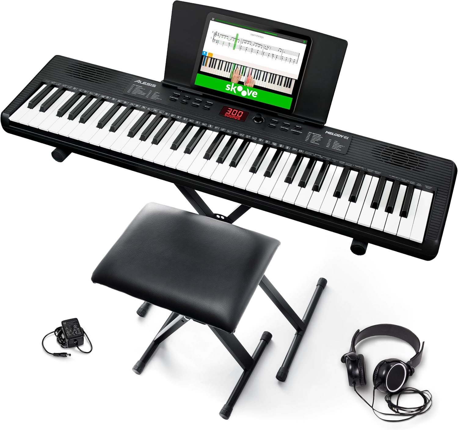 Piano Eléctrico para Principiantes con 61 Teclas