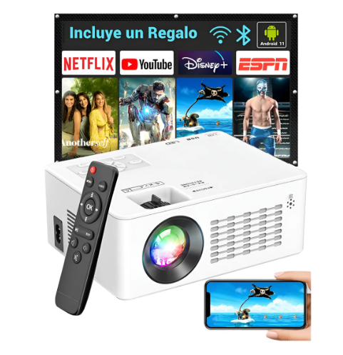 Proyector Profesional Android 4k