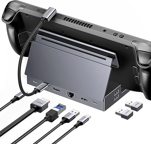 UGREEN Steam Deck Dock, 9 en 1 Hub USB C