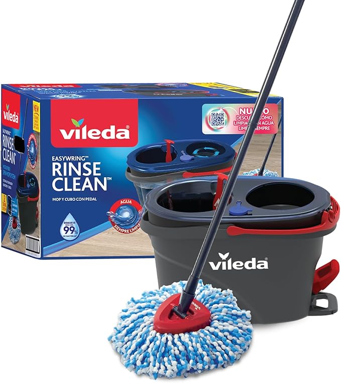 Sistema de Limpieza Rinse Clean – Cubo con Pedal