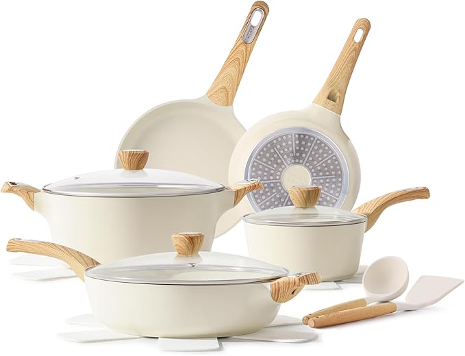 SENSARTE – Juego de utensilios de cocina de cerámica