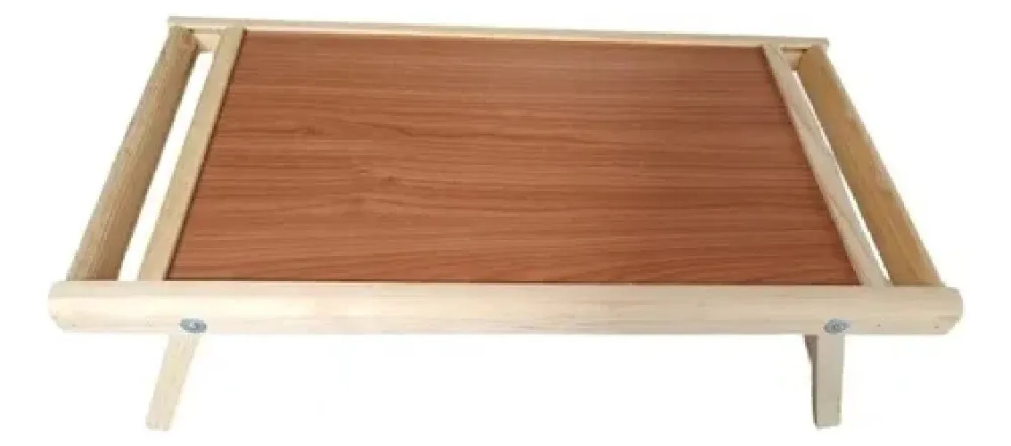 Mesita Picnic Pegable Marrón