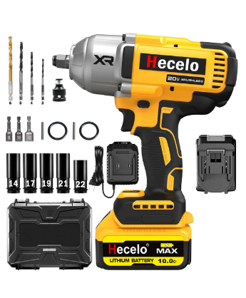 990 N.m Pistola Impacto Llave