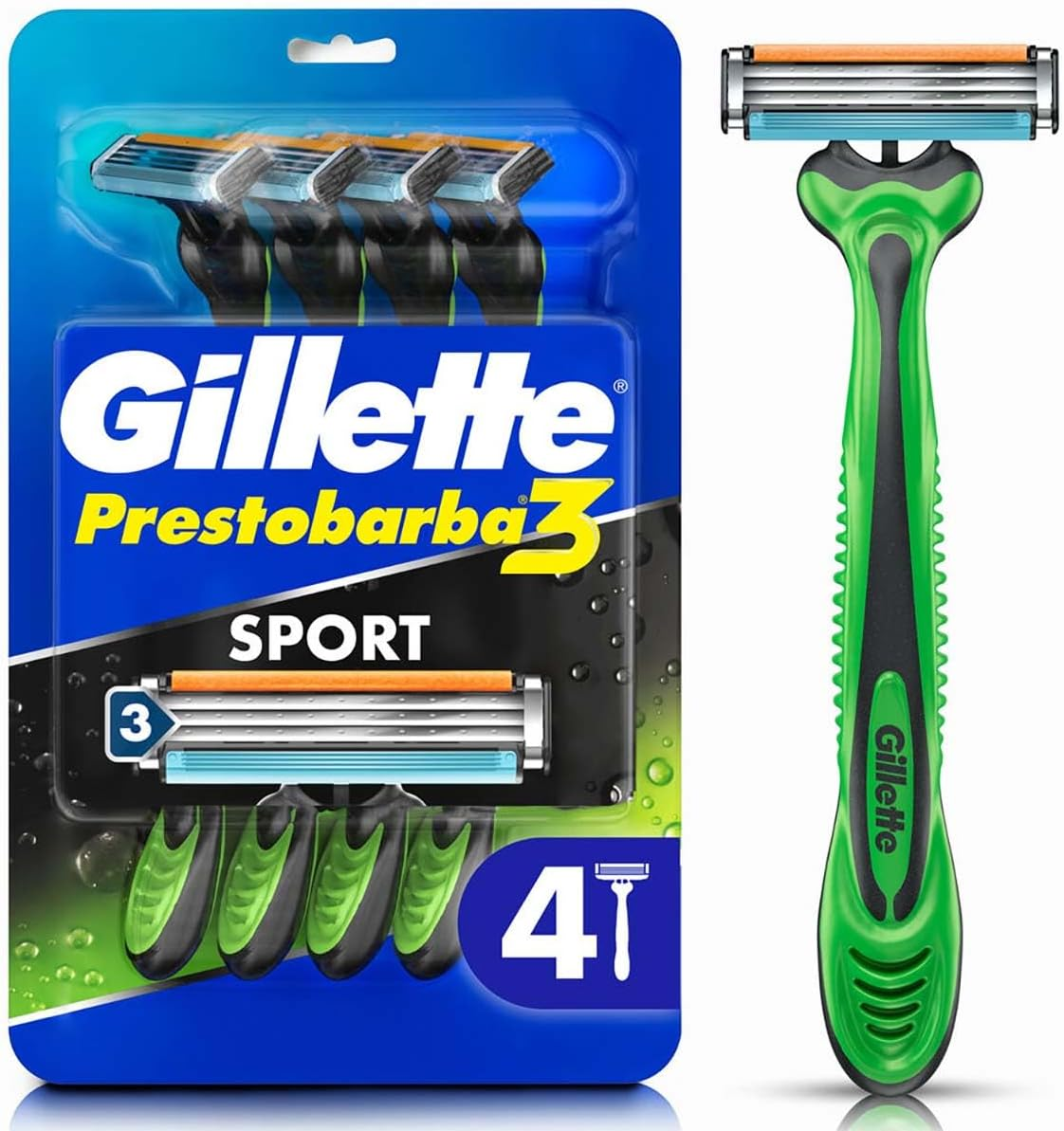 GILLETTE Prestobarba3 Body Sense