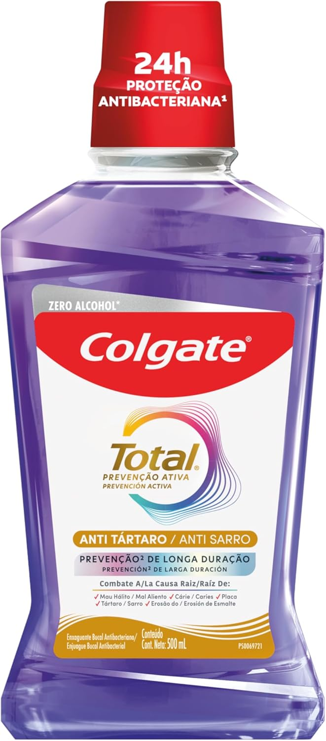 Colgate Total Antisarro, Enjuague Bucal sin Alcohol