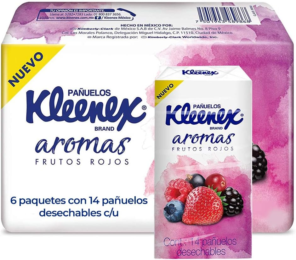 6 Pack Kleenex aroma Moras