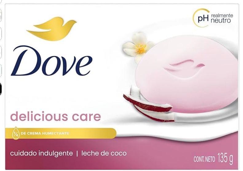 Jabón Dove Delicious Care