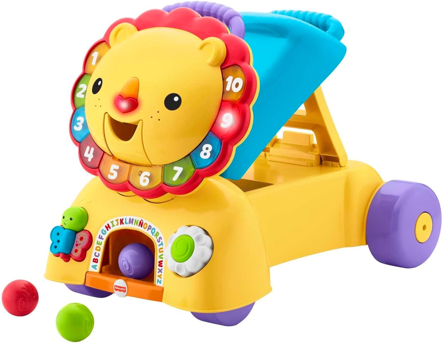 Fisher-Price Andadera León Camina Conmigo 3 en 1