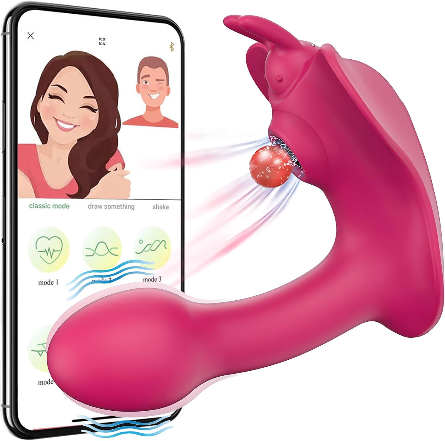 Vibrador con Control por App