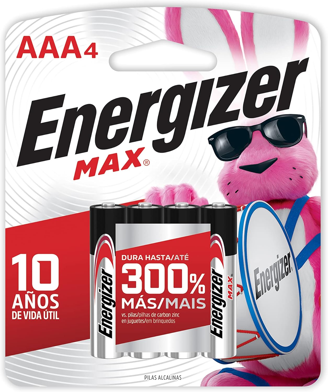 Energizer Pilas Alcalinas Tipo AAA MAX