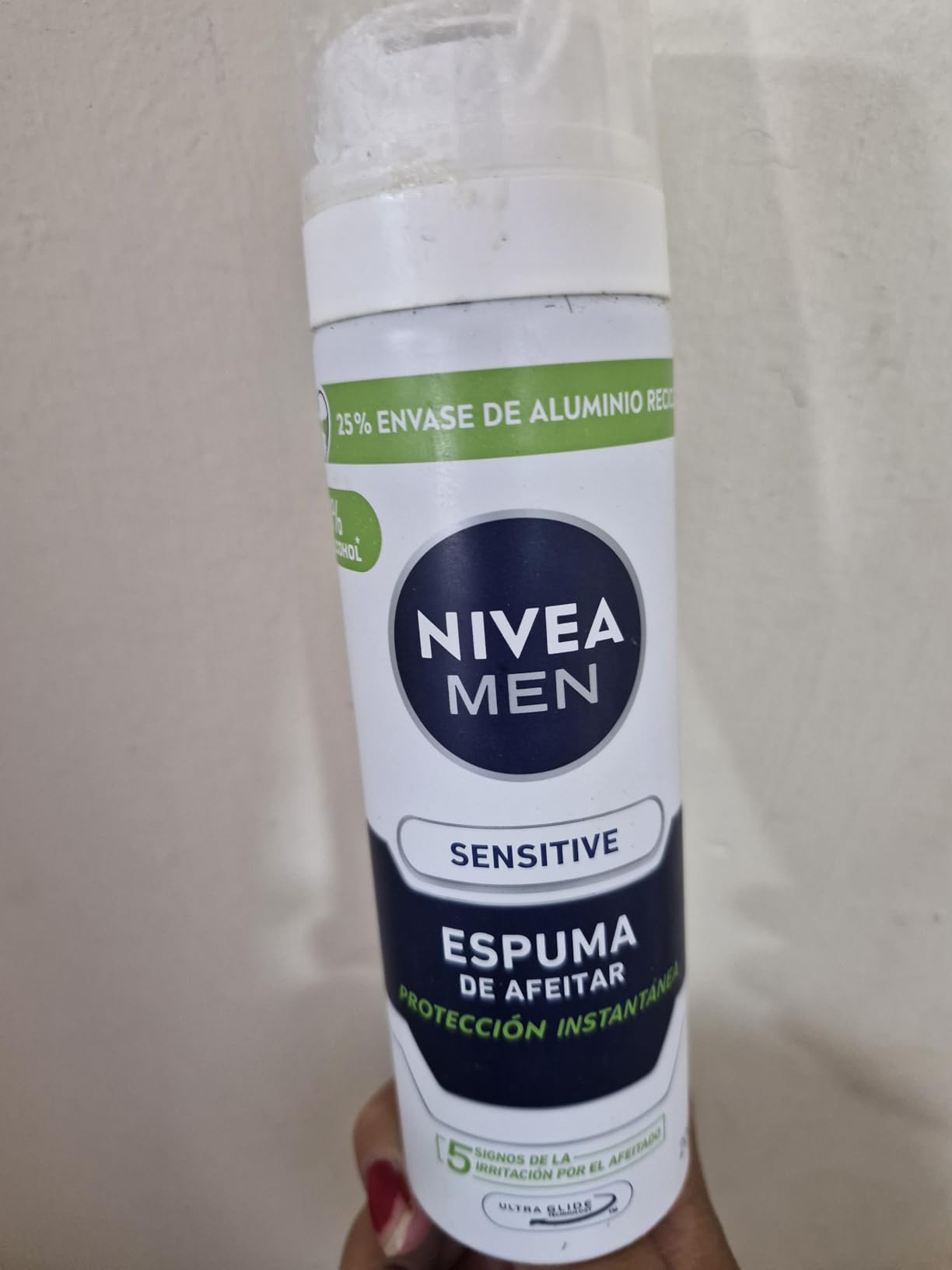 NIVEA MEN Espuma para Afeitar Sensitive (200 ml)